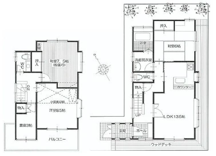 Floor plan. 31.5 million yen, 3LDK + S (storeroom), Land area 132.64 sq m , Building area 100.19 sq m