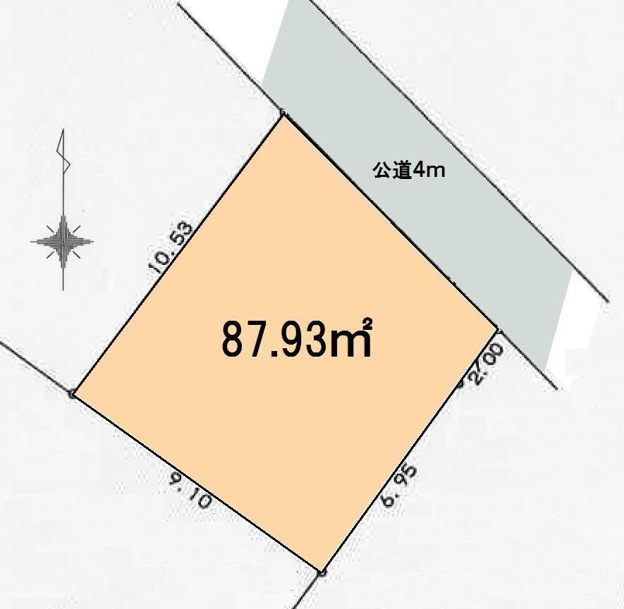 Compartment figure. 11.8 million yen, 3LDK, Land area 87.93 sq m , Building area 82.07 sq m