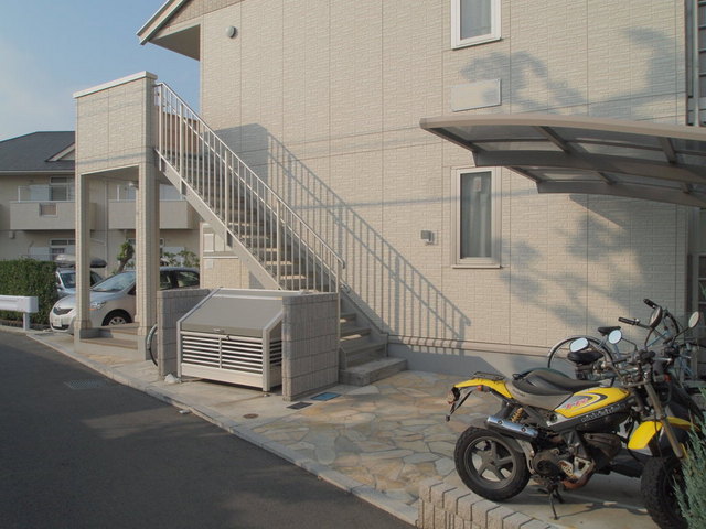 Entrance. Built shallow rent 1K of Daiwa House construction