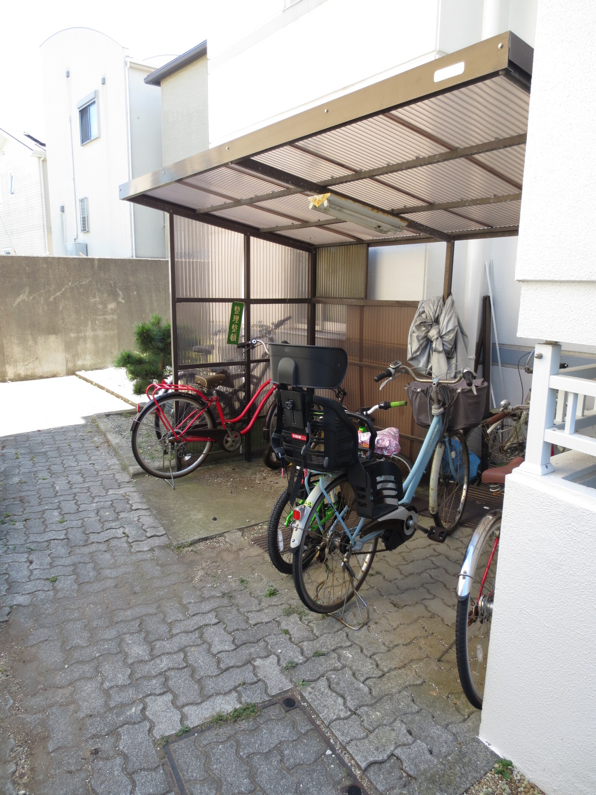 Other common areas. Bicycle-parking space