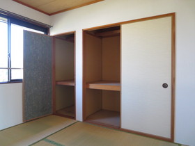 Living and room. Japanese-style storage