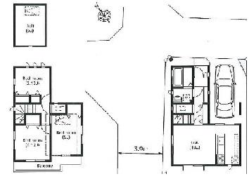 Floor plan. 29,800,000 yen, 3LDK, Land area 76.67 sq m , Building area 74.72 sq m per day ・ Ventilation good!
