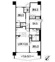 Floor: 3LDK + S + WIC, the occupied area: 78.29 sq m, Price: 33,900,000 yen, now on sale