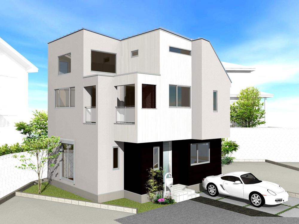 Rendering (appearance). D Building