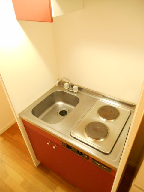 Kitchen. Origin of a fire is safe electricity without the use of gas. 