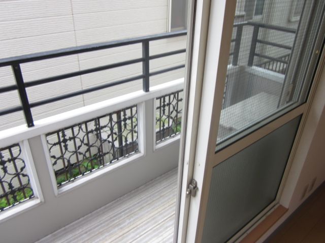 Balcony. There are firmly veranda