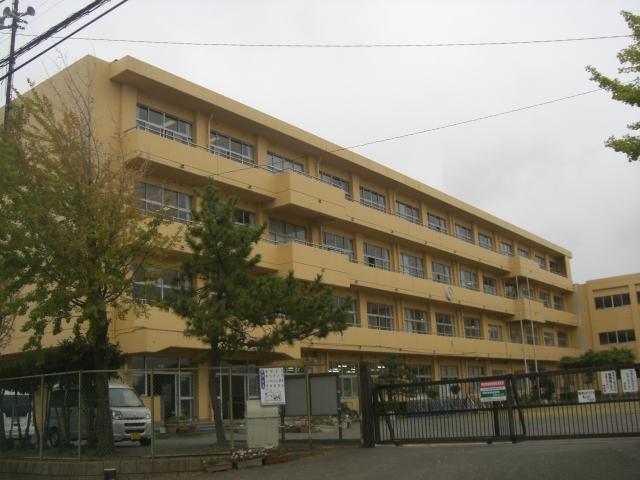 Primary school. Shake wide lush elementary school of 800m schoolyard to elementary school.