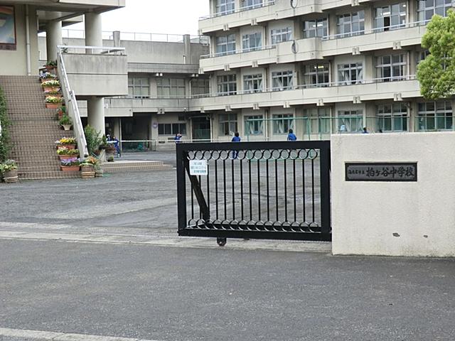 Junior high school. Ebina Municipal Kashiwagaya until junior high school 1971m