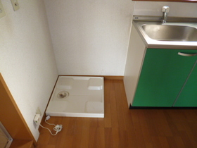 Living and room. Indoor Laundry Storage