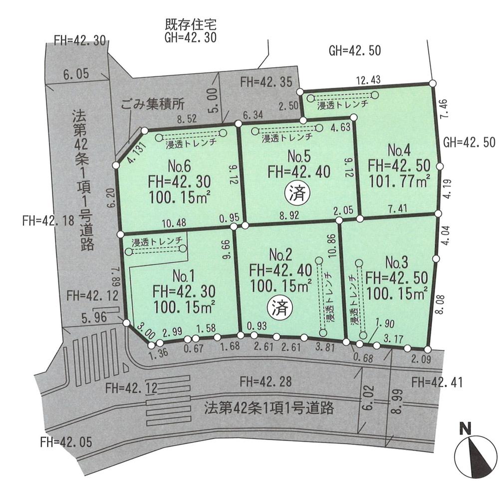 Compartment figure. Land price 16 million yen, Land area 101.77 sq m