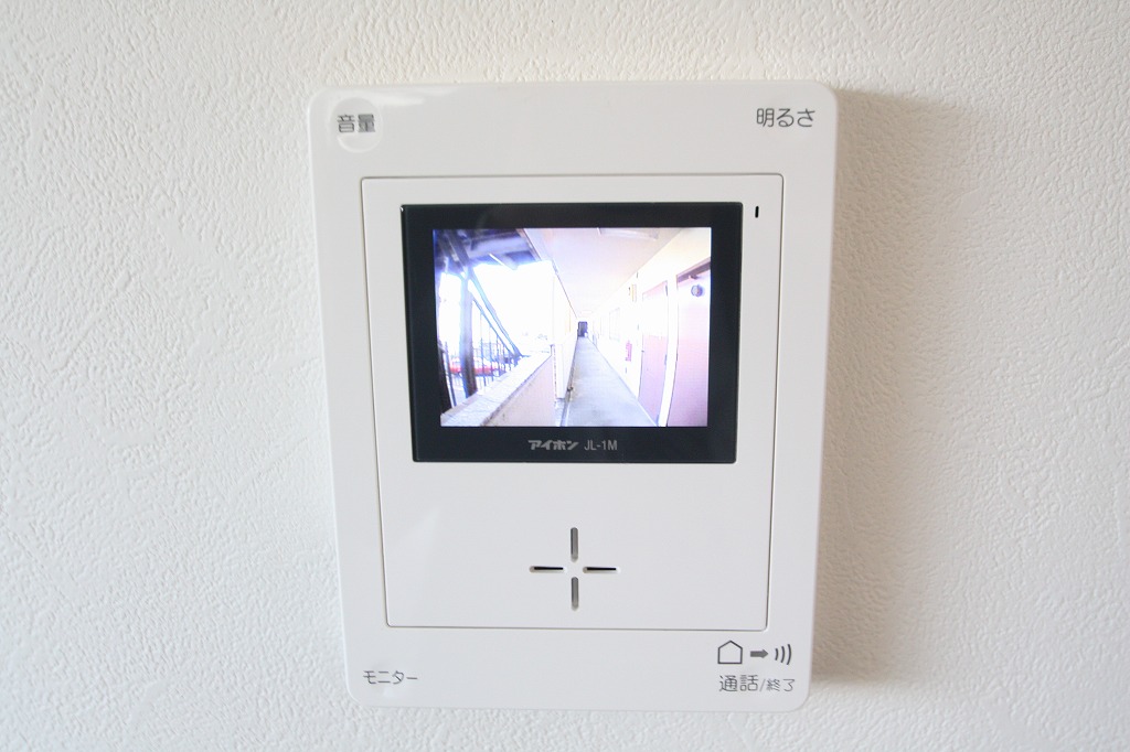 Security. TV monitor Hong