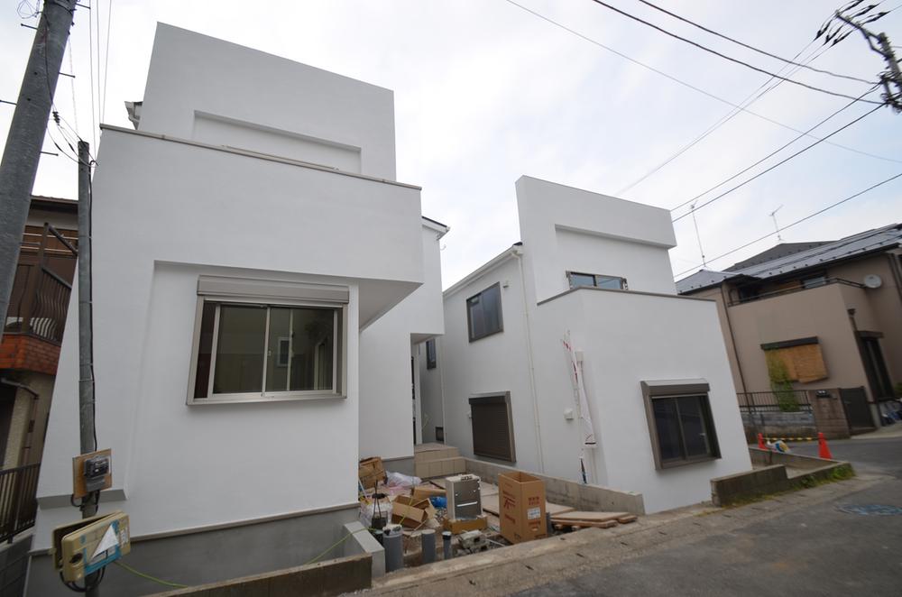 Local appearance photo. Simple modern designer house!