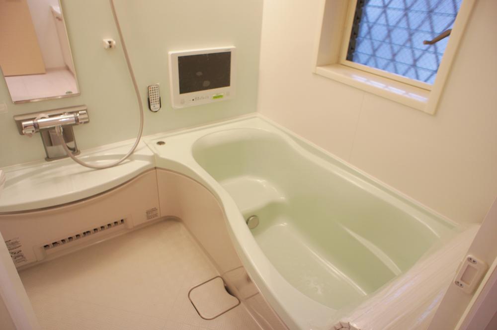 Bathroom. Bathroom TV