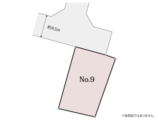 Compartment figure. Land price 17.8 million yen, Land area 100 sq m compartment view