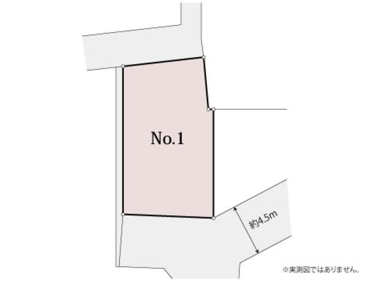 Compartment figure. Land price 19,800,000 yen, Land area 102 sq m compartment view