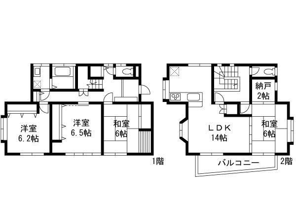 Floor plan. 21.9 million yen, 4LDK+S, Land area 149.66 sq m , Building area 106.64 sq m