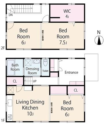 Floor plan. 32,800,000 yen, 1LDK + S (storeroom), Land area 200.1 sq m , Building area 90.21 sq m