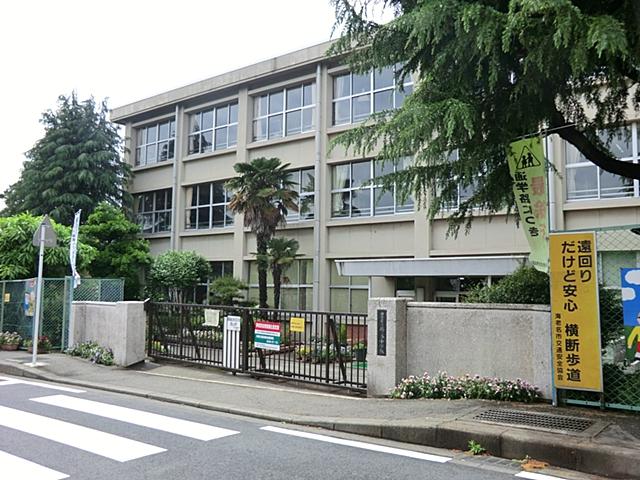 Primary school. Ebina Municipal Kashiwagaya to elementary school 913m