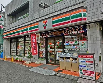 Convenience store. Seven-Eleven Ebina Kadosawabashi store up (convenience store) 57m