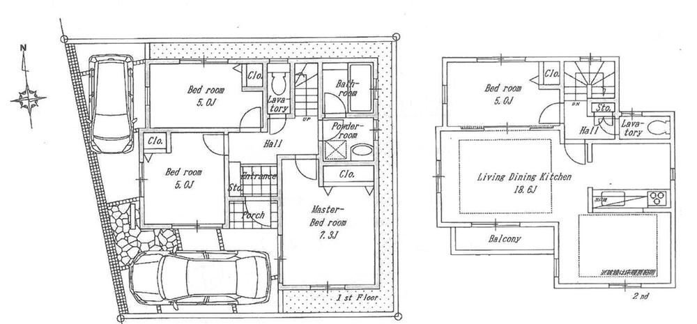 Floor plan. 29,800,000 yen, 4LDK, Land area 89.74 sq m , Building area 92.96 sq m