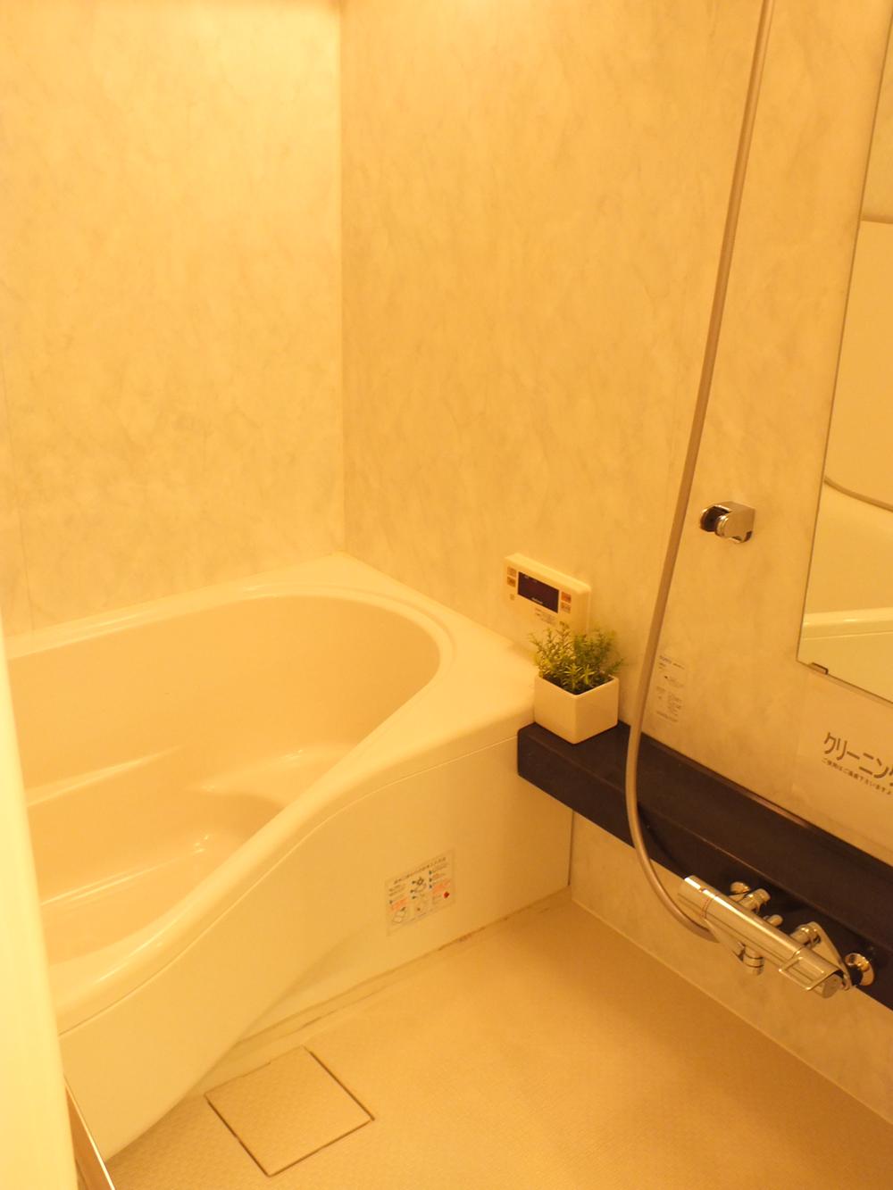 Bathroom. Example of construction