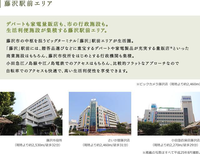 Other local. Fujisawa Station area where a variety of commercial facilities and administrative facilities are integrated