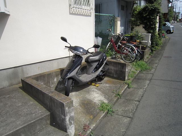 Other common areas. Bicycle parking space