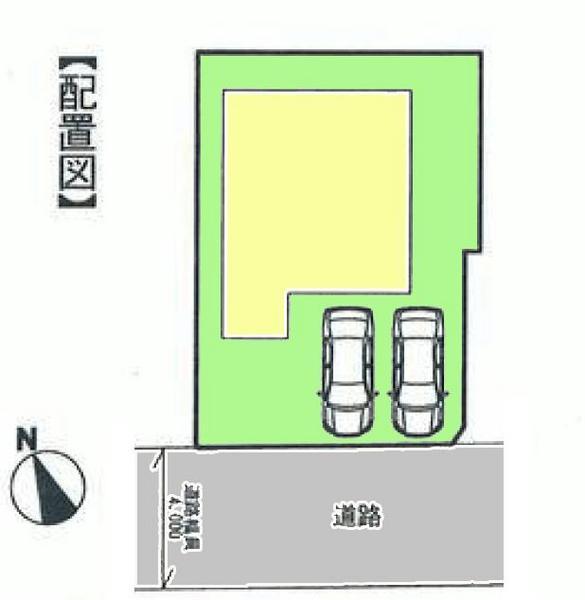 Compartment figure. 30,800,000 yen, 3LDK, Land area 86.64 sq m , Building area 69.25 sq m