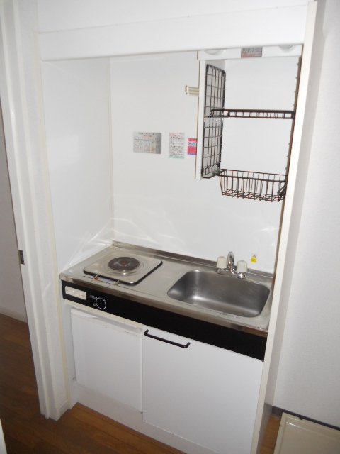 Kitchen. Station near ・ Convenient shopping ・ Spread of RC apartment 1K