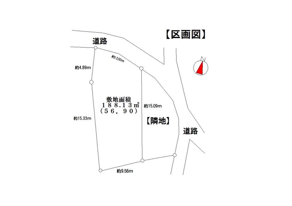Compartment figure. 48 million yen, 6DK, Land area 188.13 sq m , Building area 119.24 sq m