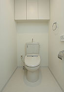 Toilet. Newly built rental housing Daiwa House construction