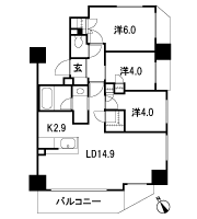 Floor: 3LDK, occupied area: 65.92 sq m, Price: 41,900,000 yen ~ 47,100,000 yen, now on sale
