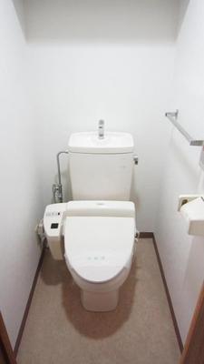 Toilet. There is a bidet, Comfortable.