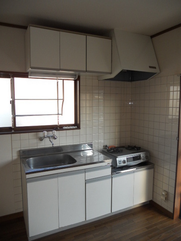 Kitchen.  ☆ Station near ・ Attic storage Yes ☆