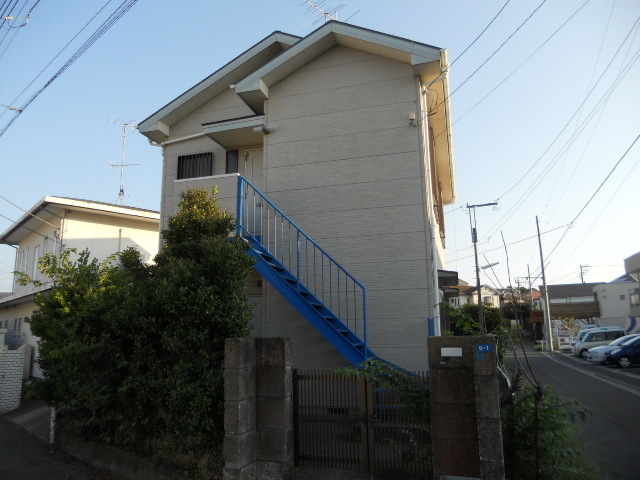 Building appearance.  ☆ Station near ・ Attic storage Yes ☆