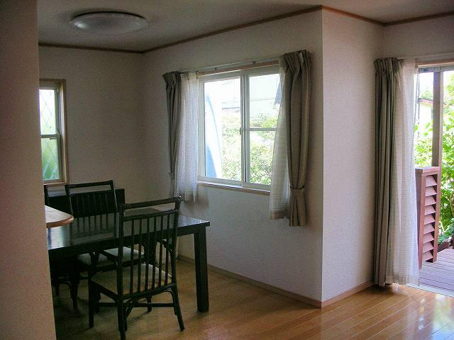 Non-living room. Dining and living space bouncing also conversation overlooks also from the kitchen. 