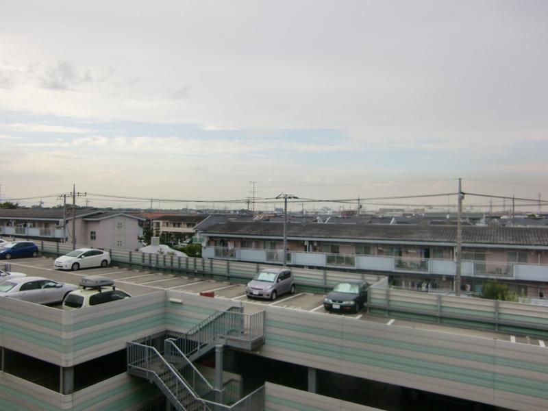 Parking lot. Common areas