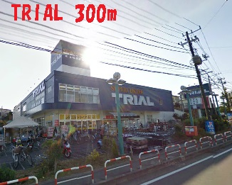 Shopping centre. 300m until TRIAL (shopping center)