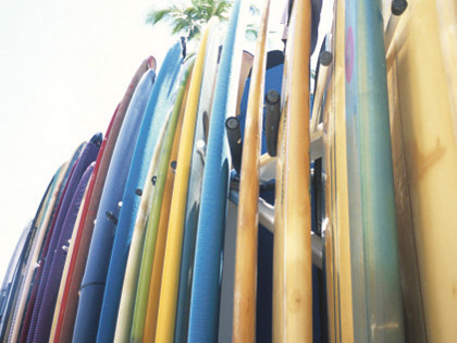 Common utility.  [Surf yard] It has secured a space to put your precious surfboard. (Paid) ※ Image Photos