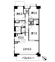 Floor: 3LDK + N + WIC, the occupied area: 81.15 sq m, Price: 51,480,000 yen, now on sale