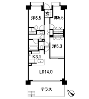 Floor: 3LDK + WIC, the occupied area: 76.13 sq m, Price: 44,580,000 yen, now on sale
