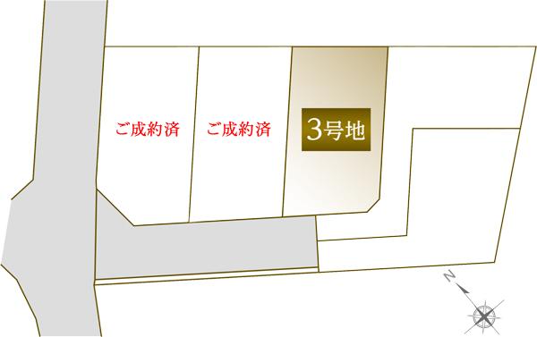 Compartment figure. Land prices -  ※ Sales compartment Figure