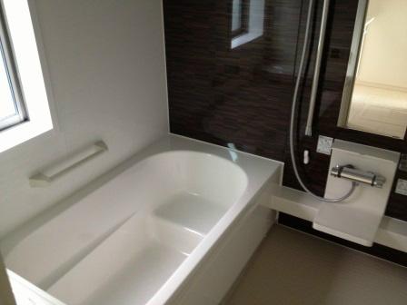 Bathroom. Relaxing bathroom space!