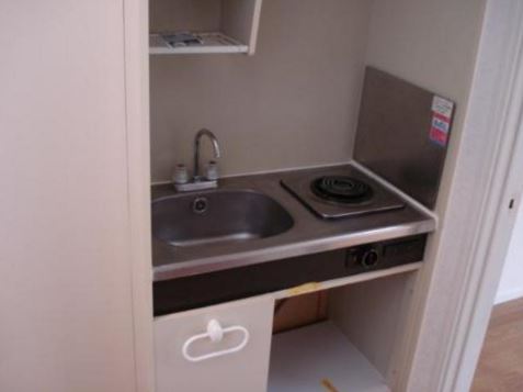 Kitchen. With electric stove!