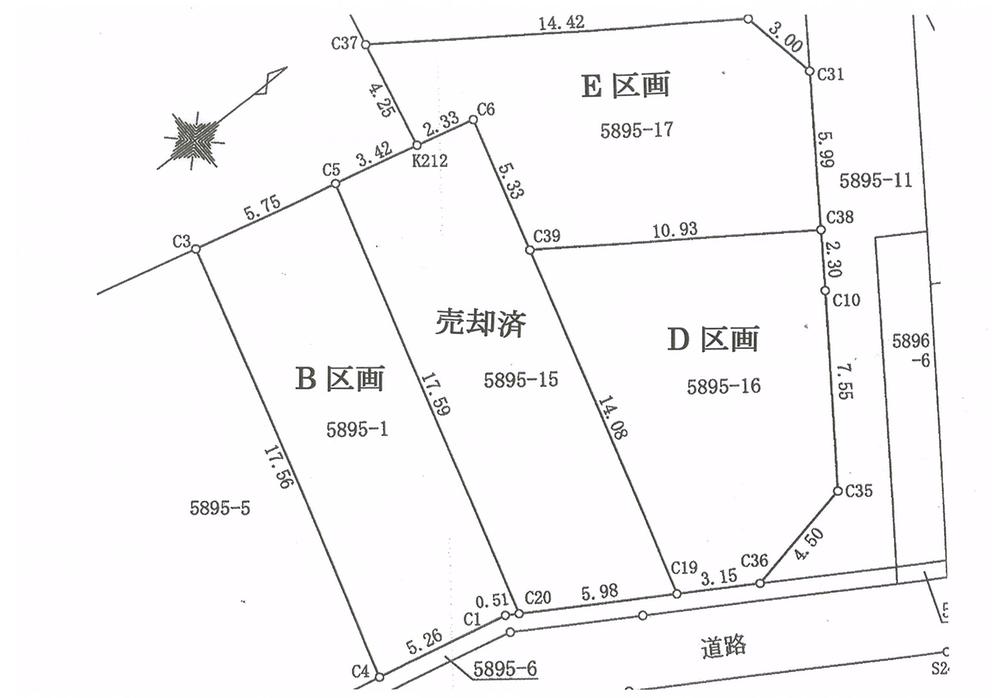 Compartment figure. Land price 25,900,000 yen, Land area 100.6 sq m