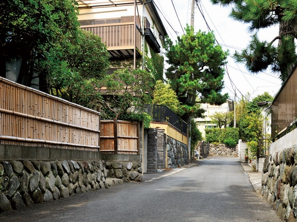 Around local streets (a 9-minute walk ・ About 700m)