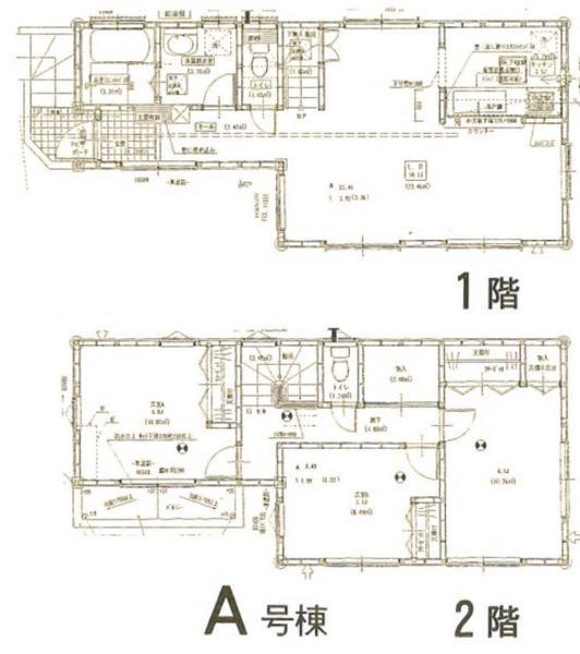 Floor plan. 28.8 million yen, 3LDK, Land area 77.69 sq m , Building area 89.4 sq m