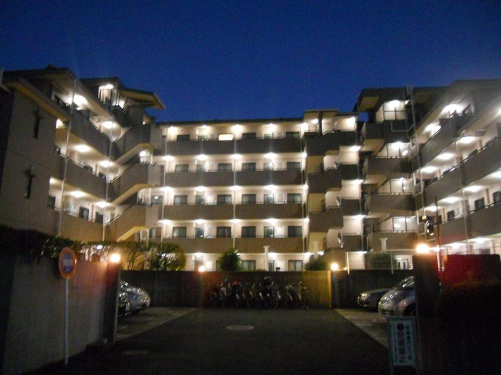 Local appearance photo. North exterior night scene (August 2012) shooting