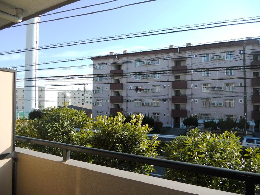 Balcony. Balcony view (December 2013) Shooting