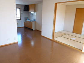 Living and room. Indoor photo No. 202 room (the same type ・ Is the current state priority)